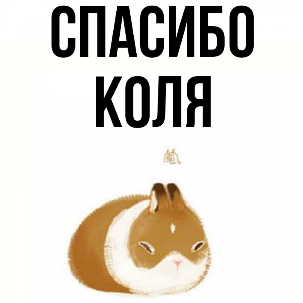Спасибо коля картинки