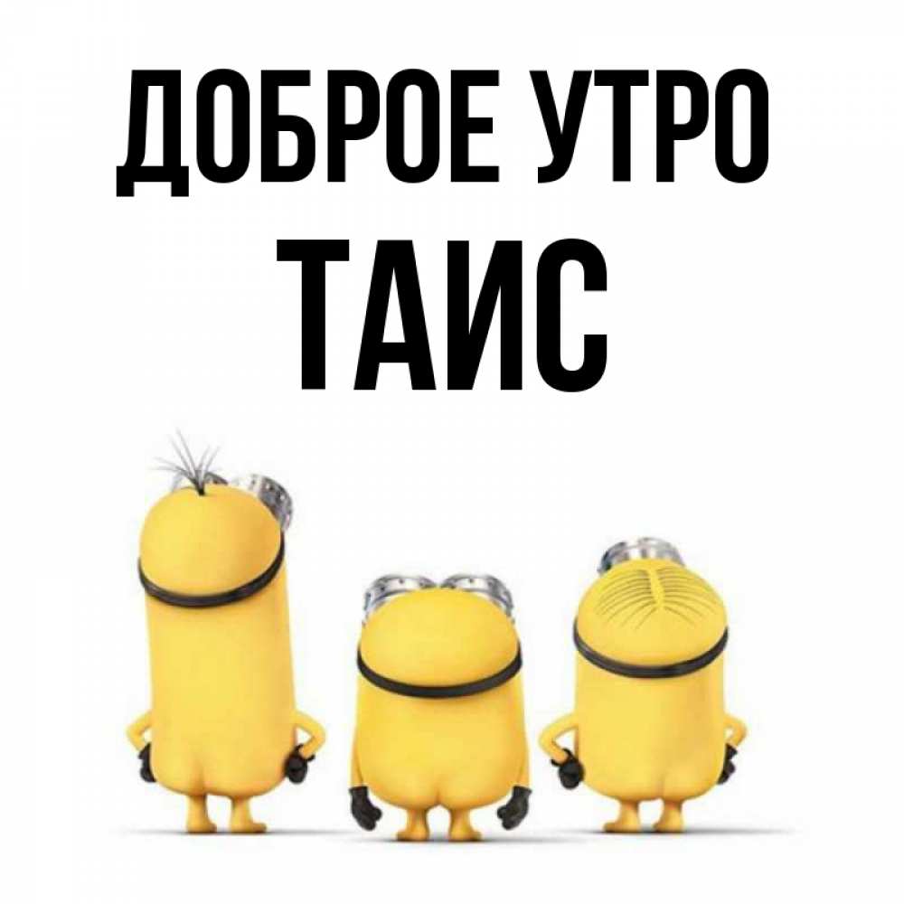 Открытка на каждый день с именем, Таис Доброе утро подписать открытку онлайн бесплатно Прикольная открытка с пожеланием онлайн скачать бесплатно 