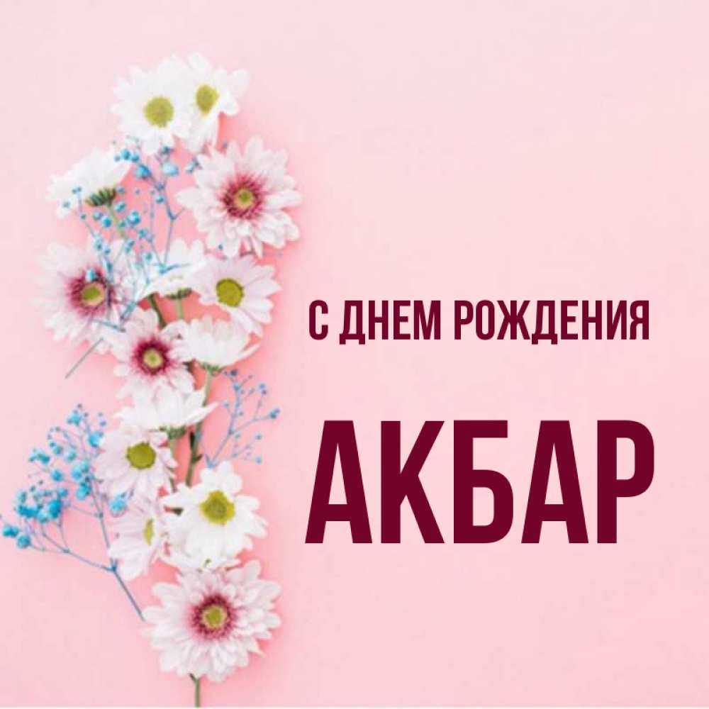 С днем рождения акбар картинки