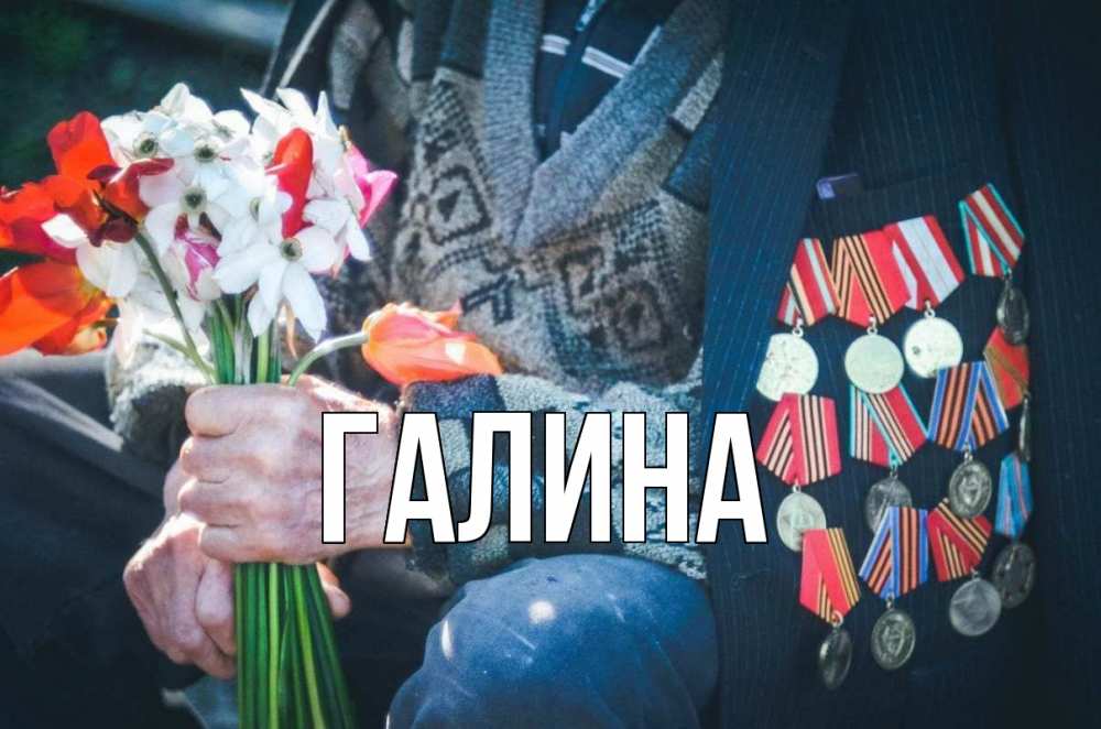 Открытка на каждый день с именем, Галина Главная 9 мая Прикольная открытка с пожеланием онлайн скачать бесплатно 