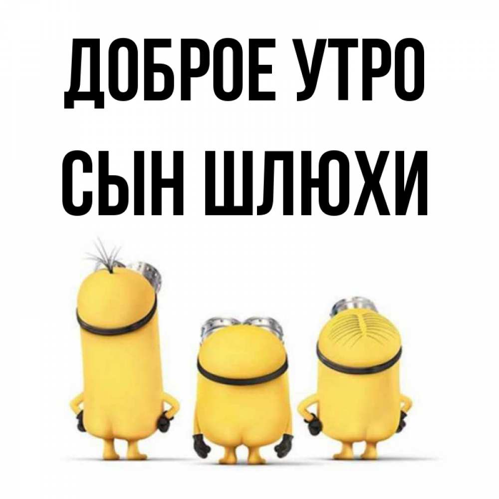 Открытка на каждый день с именем, Сын-шлюхи Доброе утро подписать открытку онлайн бесплатно Прикольная открытка с пожеланием онлайн скачать бесплатно 