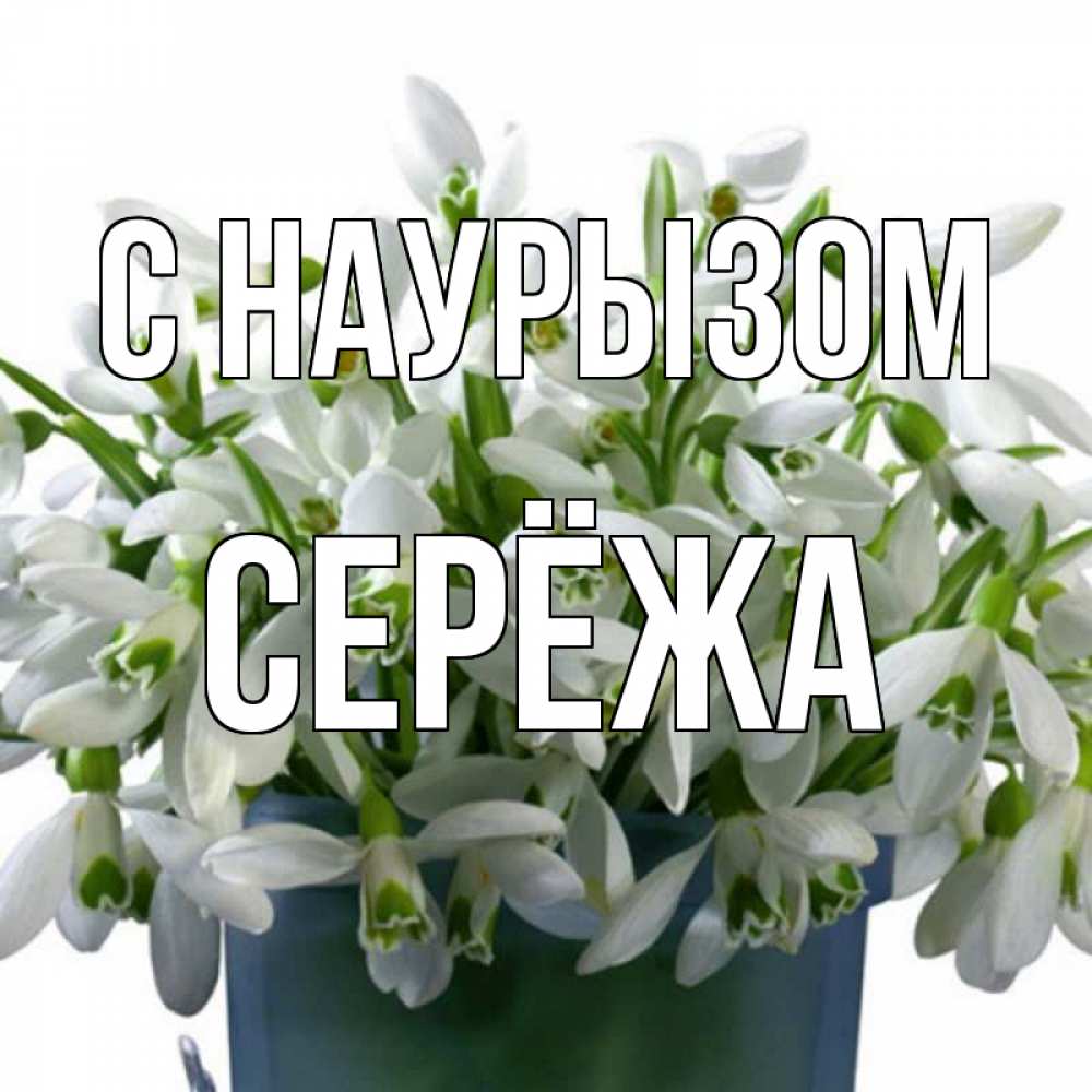 Картинка С наурызом, Серёжа