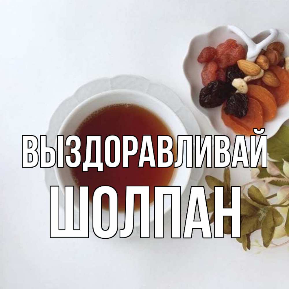 Открытка на каждый день с именем, Шолпан Выздоравливай неизвестные растения Прикольная открытка с пожеланием онлайн скачать бесплатно 