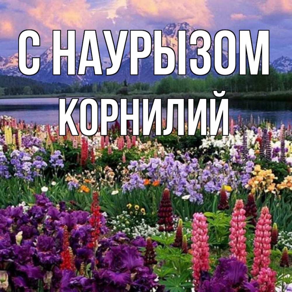 Открытка на каждый день с именем, Корнилий С наурызом праздник весны наурыз Прикольная открытка с пожеланием онлайн скачать бесплатно 