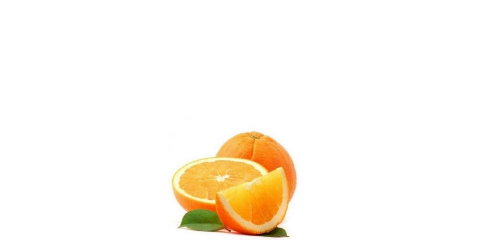 Открытка мандарин нарезан на дольки с зеленым листом мандарин Хорошего настроения 