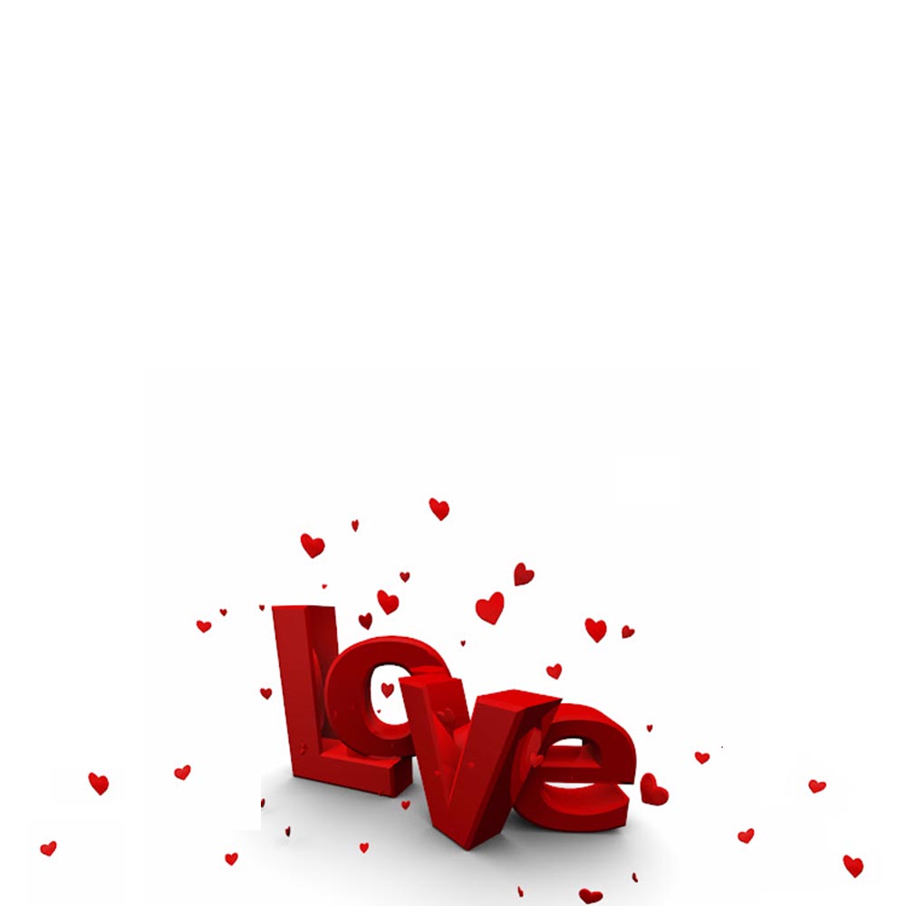 Открытка Надпись love love  