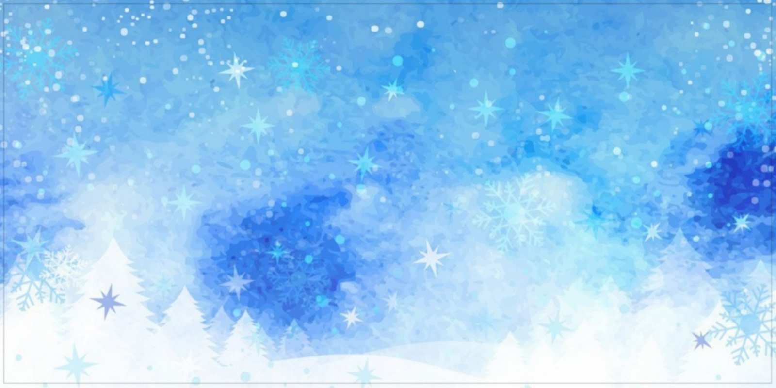 Открытка зимняя абстрактная открытка зима и снежинки Доброе утро 