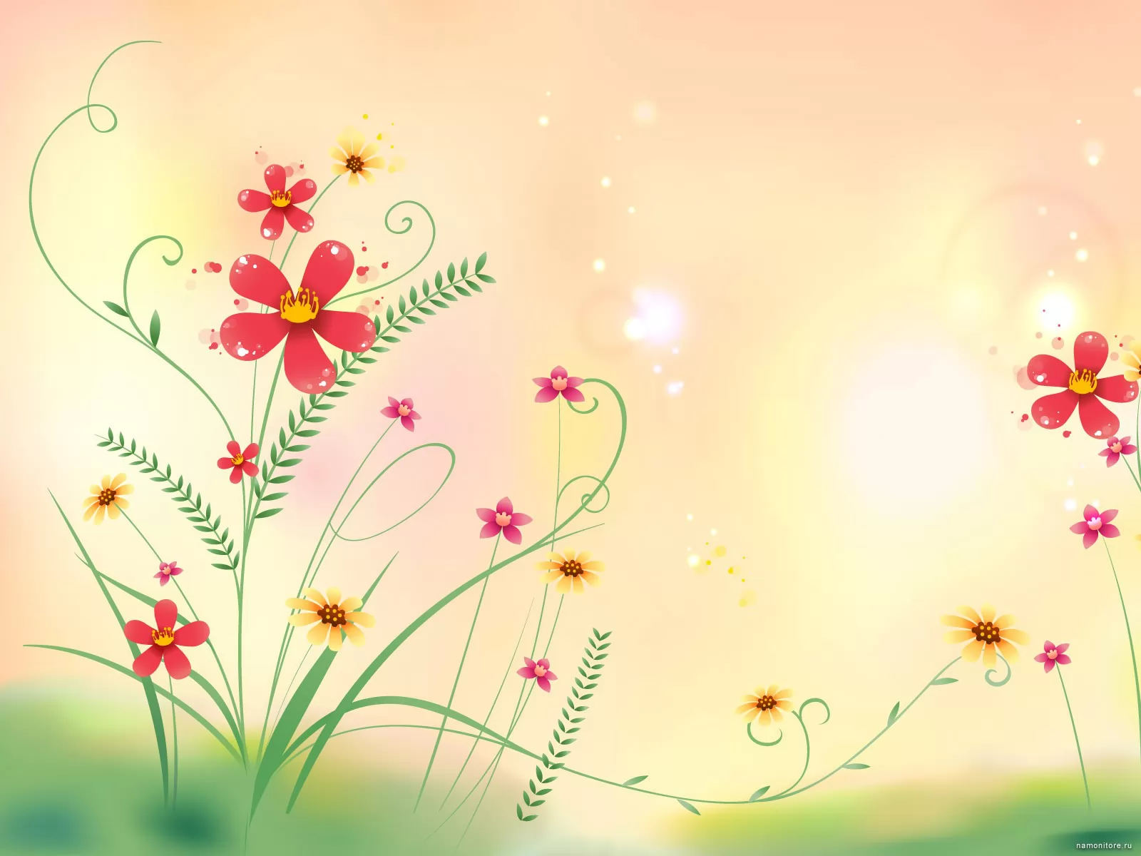 Открытка Весеннее настроение  С 1 мая  С 1 мая 