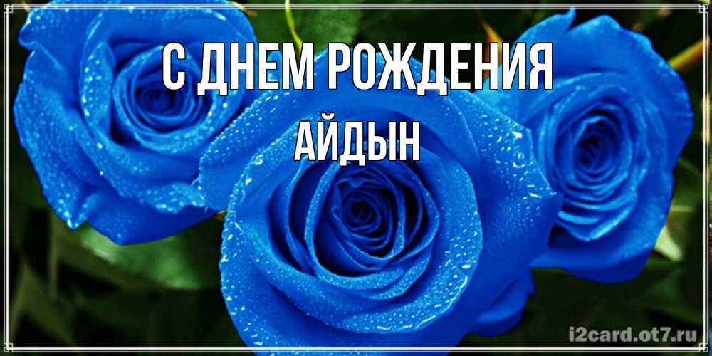 Картинка С днем рождения, Айдын