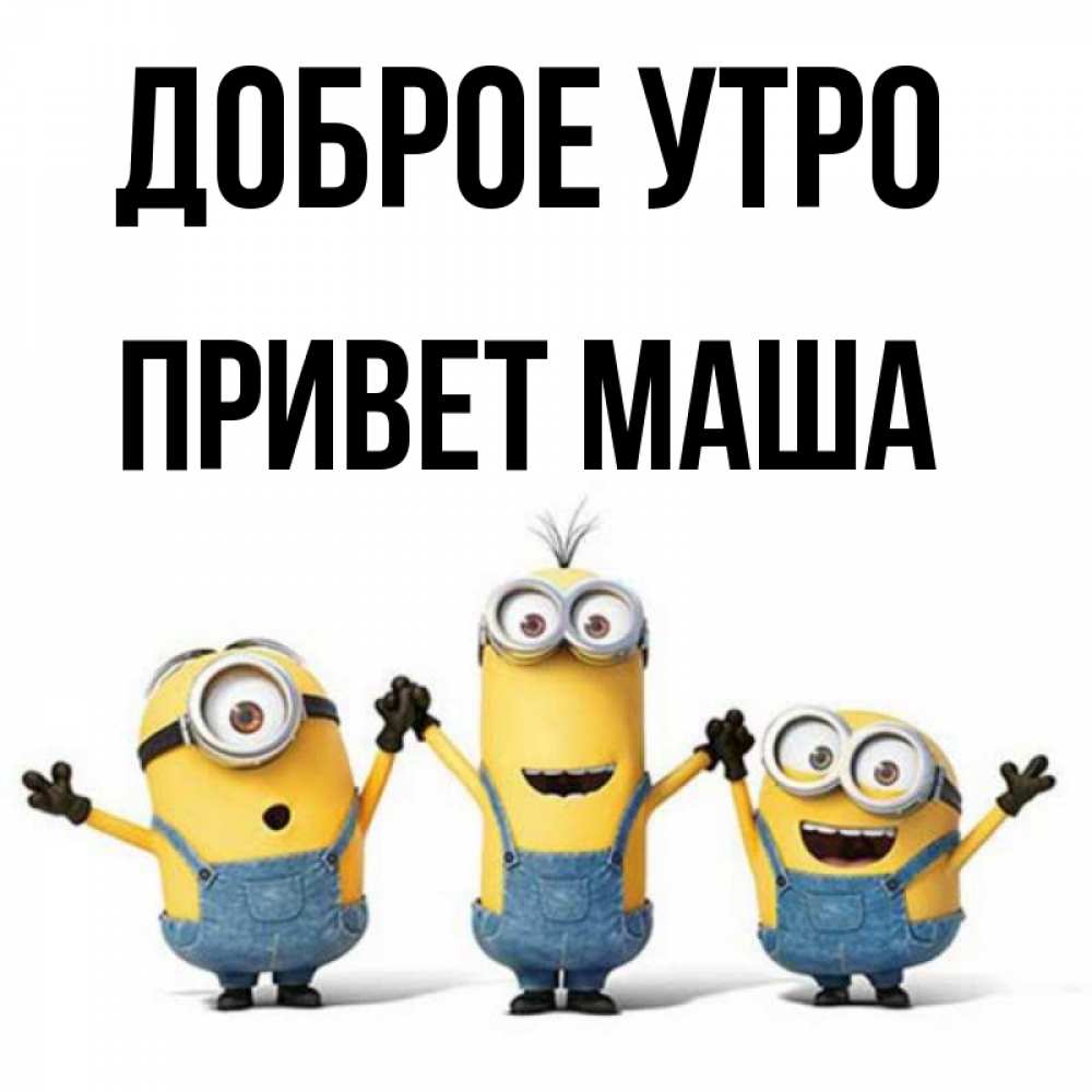 Маша привет передает