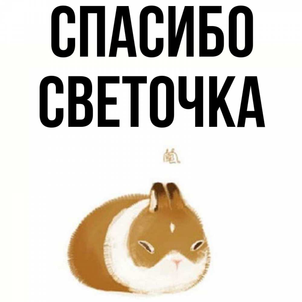 Спасибо светочка картинки