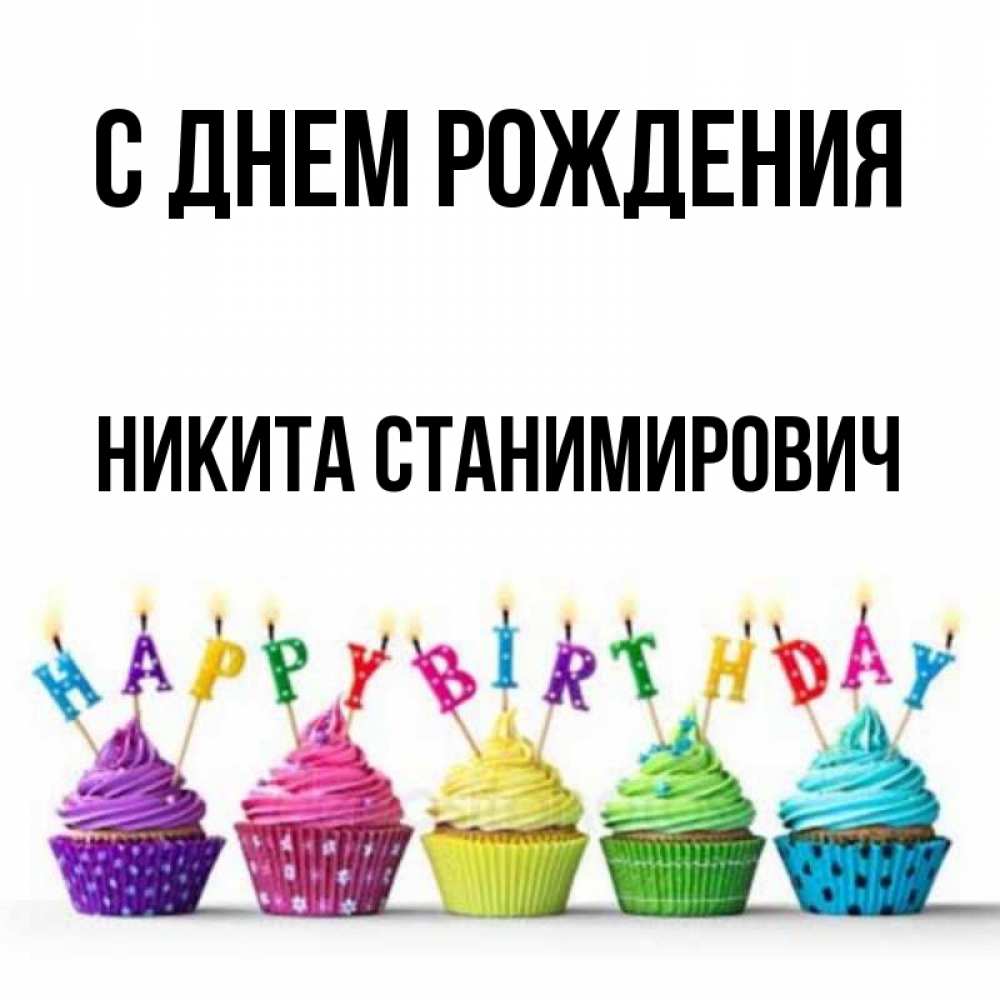 С Днем Рождения Никита Картинки Красивые
