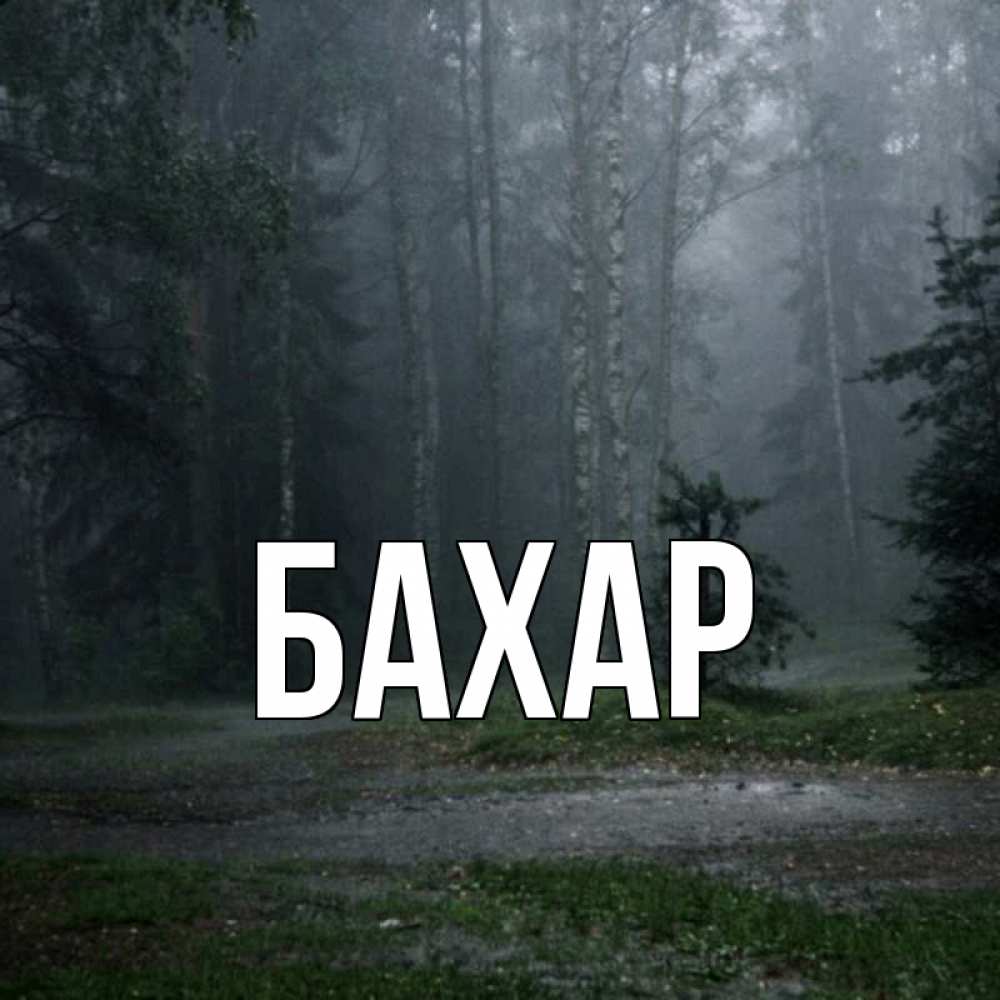 Открытка на каждый день с именем, Бахар Главная одна и плохо мне Прикольная открытка с пожеланием онлайн скачать бесплатно 