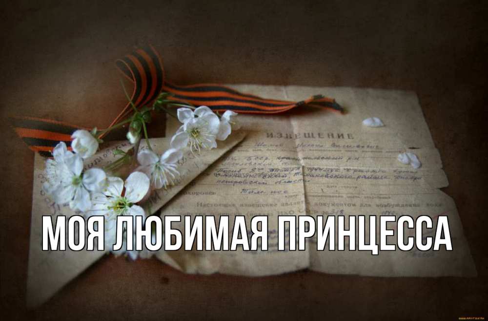 Открытка на каждый день с именем, Моя-Любимая-Принцесса Главная 9 мая Прикольная открытка с пожеланием онлайн скачать бесплатно 