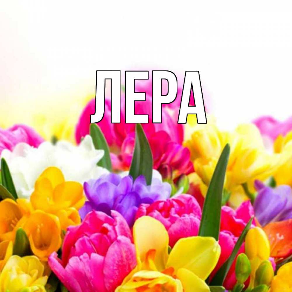 Открытка на каждый день с именем, Лера Главная создать открытку со свое подписью Прикольная открытка с пожеланием онлайн скачать бесплатно 