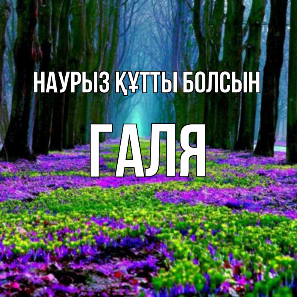 Картинка Наурыз құтты болсын, Галя