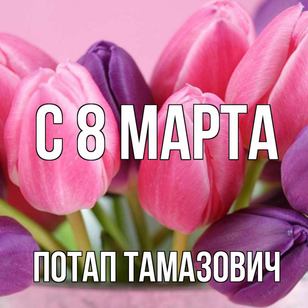 Картинка С 8 марта, Потап Тамазович