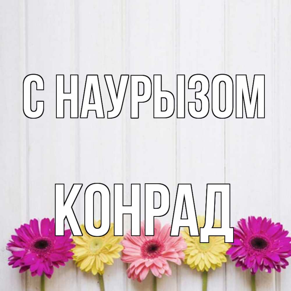 Открытка на каждый день с именем, Конрад С наурызом женщинам 1 Прикольная открытка с пожеланием онлайн скачать бесплатно 
