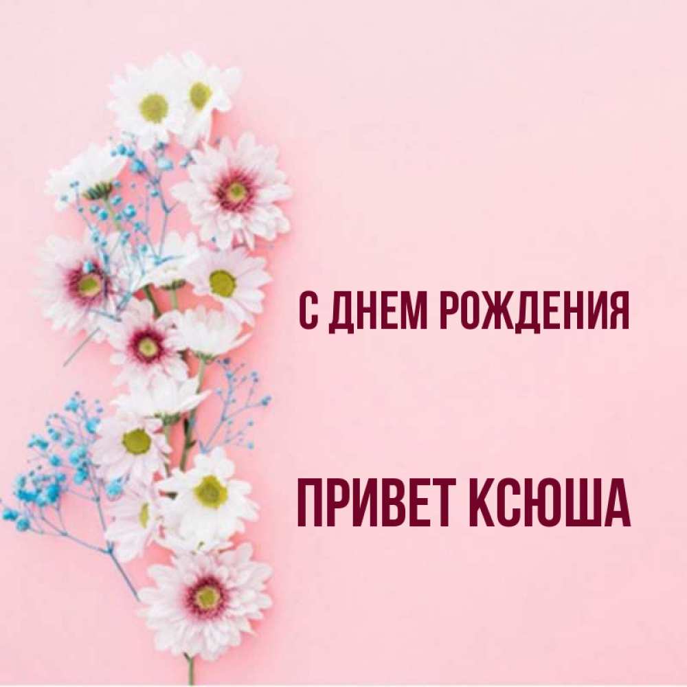 Ксюша привет картинки