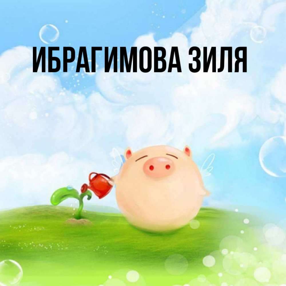 Имя ибрагимова. Зиля открытка.