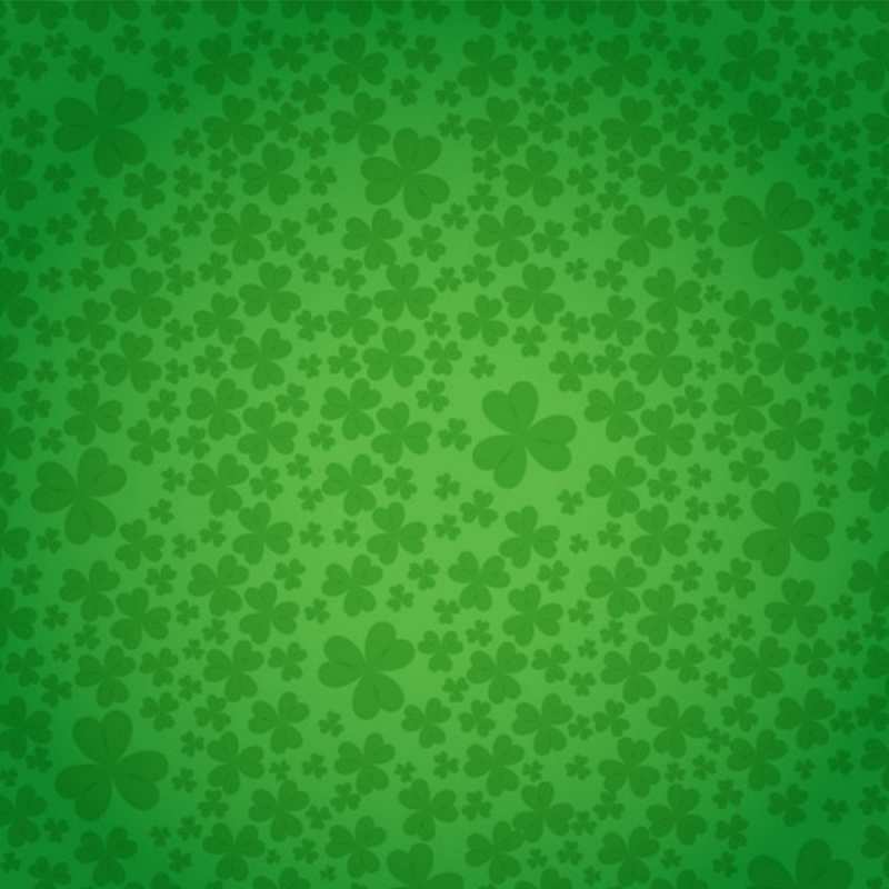 Открытка листья клевера на фоне  много листочков на удачу  Желаю тебе удачи 