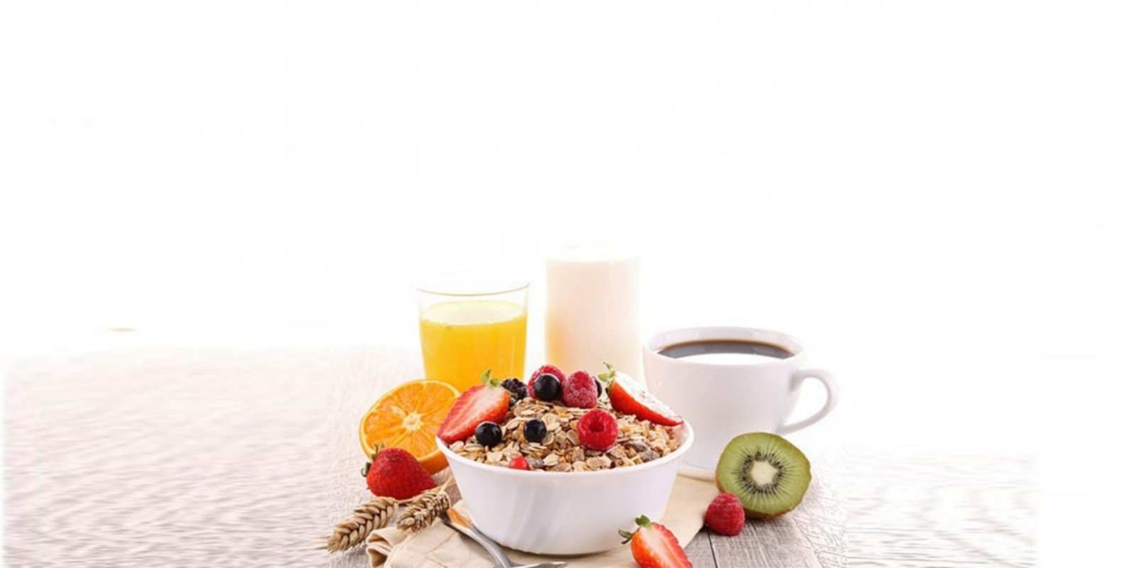 Открытка Доброе утро полезный завтрак открытка с пожеланием добрейшего утречка Доброе утро 