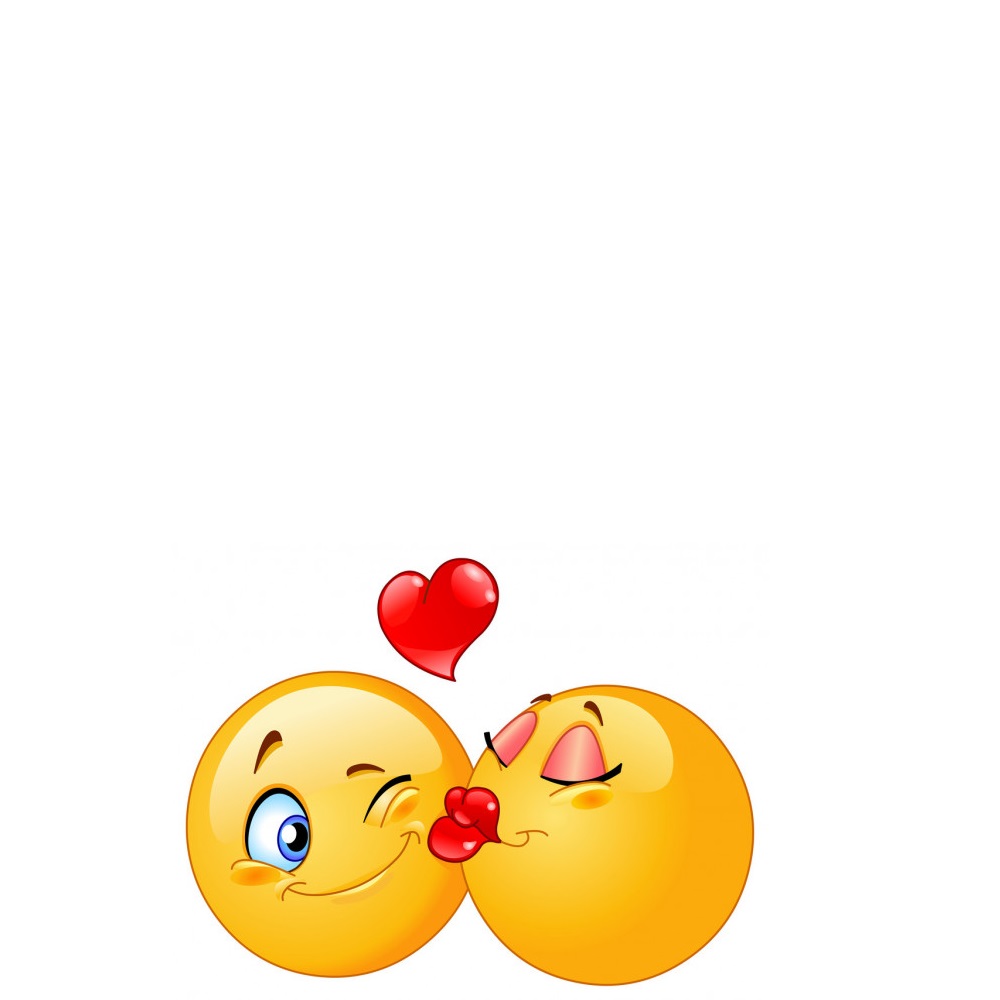 Открытка Поцелуй с клубникой поцелуйчик Целую тебя 