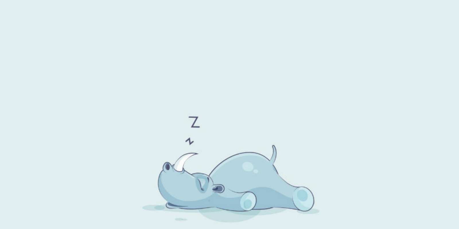 Открытка носорог спт сладких снов с носорогом Спокойной ночи 