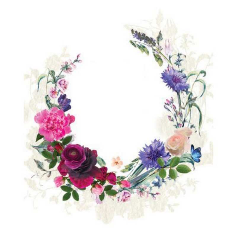 Открытка Прелестная поздравительная открытка к юбилею Открытка для родных на праздничный день из цветов С юбилеем 