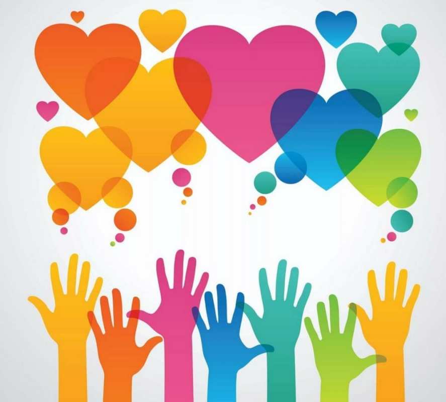 Открытка С днем волонтера 1 С днем волонтера 1 С днем волонтера 