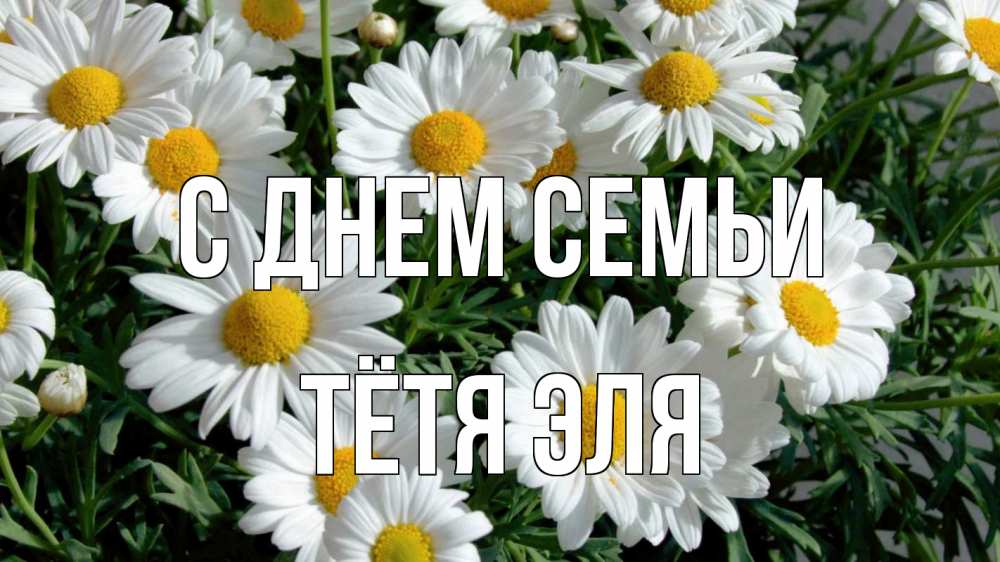 Открытка на каждый день с именем, Тётя-Эля С днем семьи с днем семьи Прикольная открытка с пожеланием онлайн скачать бесплатно 