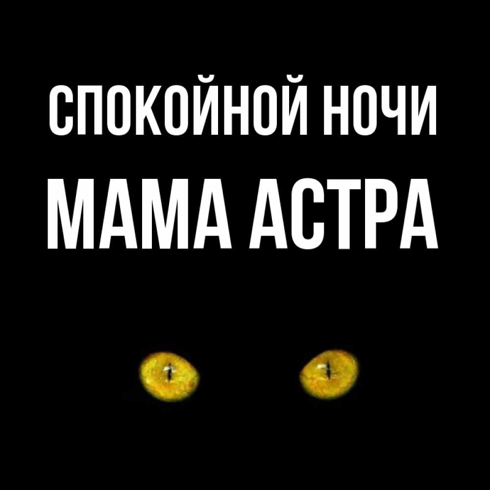 Открытка на каждый день с именем, Мама-Астра Спокойной ночи сладких снов бесстрашный мой дружочек Прикольная открытка с пожеланием онлайн скачать бесплатно 
