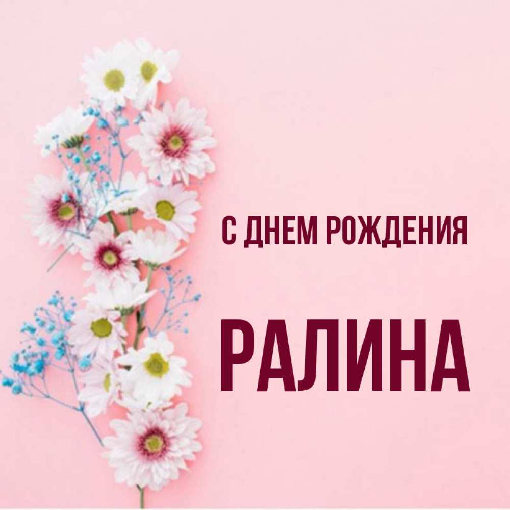 Ралина С Днем Рождения Картинки С Пожеланиями