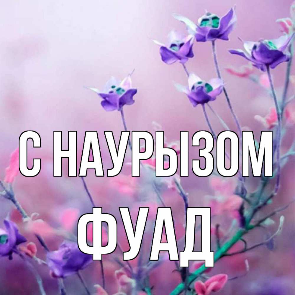 Открытка на каждый день с именем, Фуад С наурызом международный женский день 2 Прикольная открытка с пожеланием онлайн скачать бесплатно 