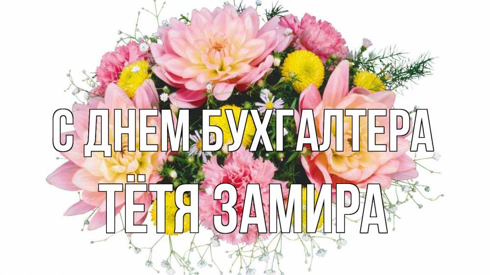Открытка на каждый день с именем, Тётя-Замира С днем бухгалтера с днем бухгалтера Прикольная открытка с пожеланием онлайн скачать бесплатно 