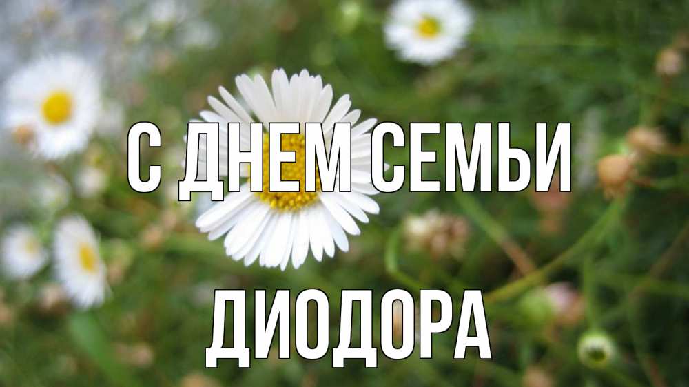 Открытка на каждый день с именем, Диодора С днем семьи с днем семьи Прикольная открытка с пожеланием онлайн скачать бесплатно 