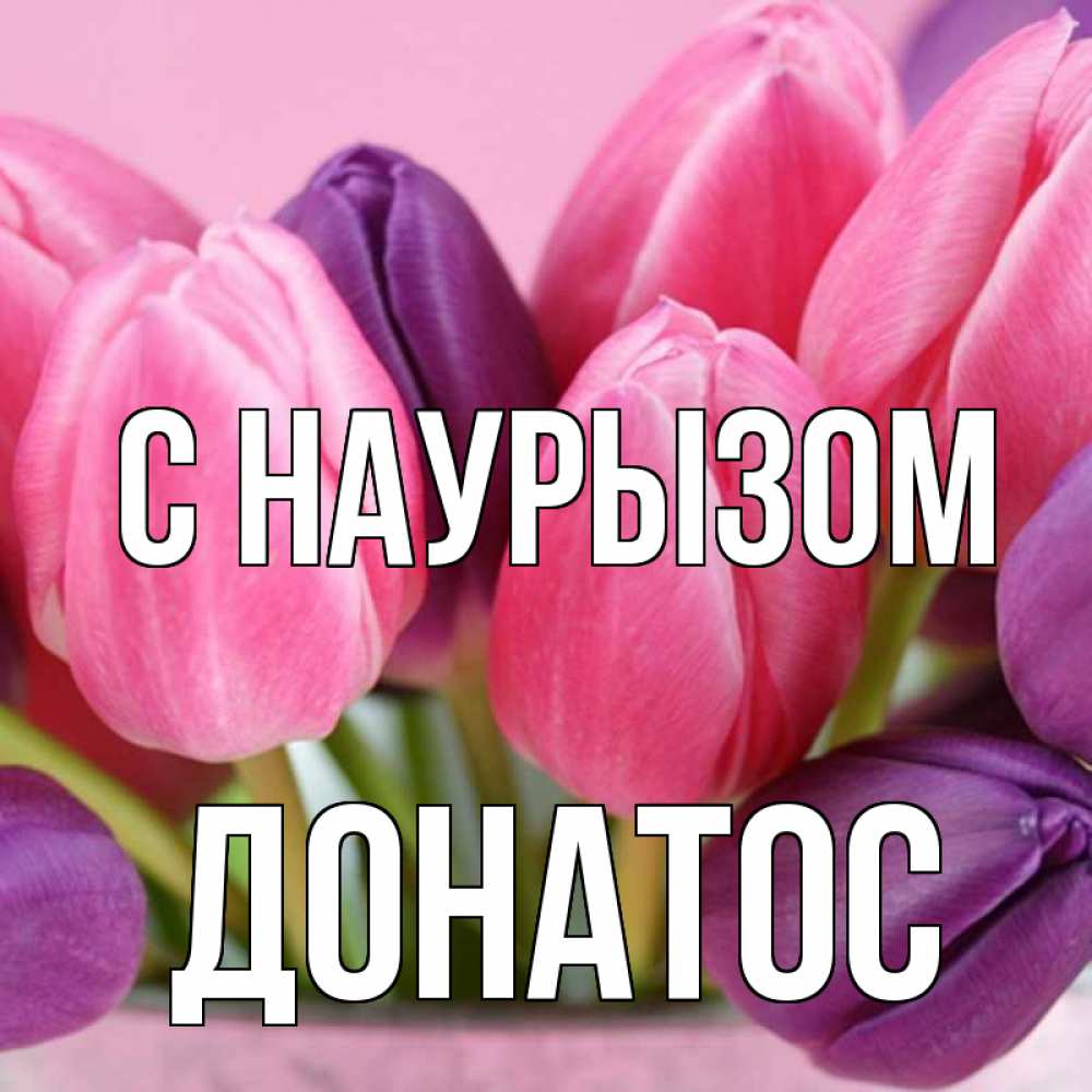 Открытка на каждый день с именем, Донатос С наурызом маме 1 Прикольная открытка с пожеланием онлайн скачать бесплатно 