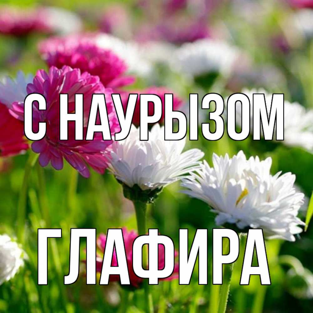 Открытка на каждый день с именем, Глафира С наурызом праздник весны наурыз красота Прикольная открытка с пожеланием онлайн скачать бесплатно 