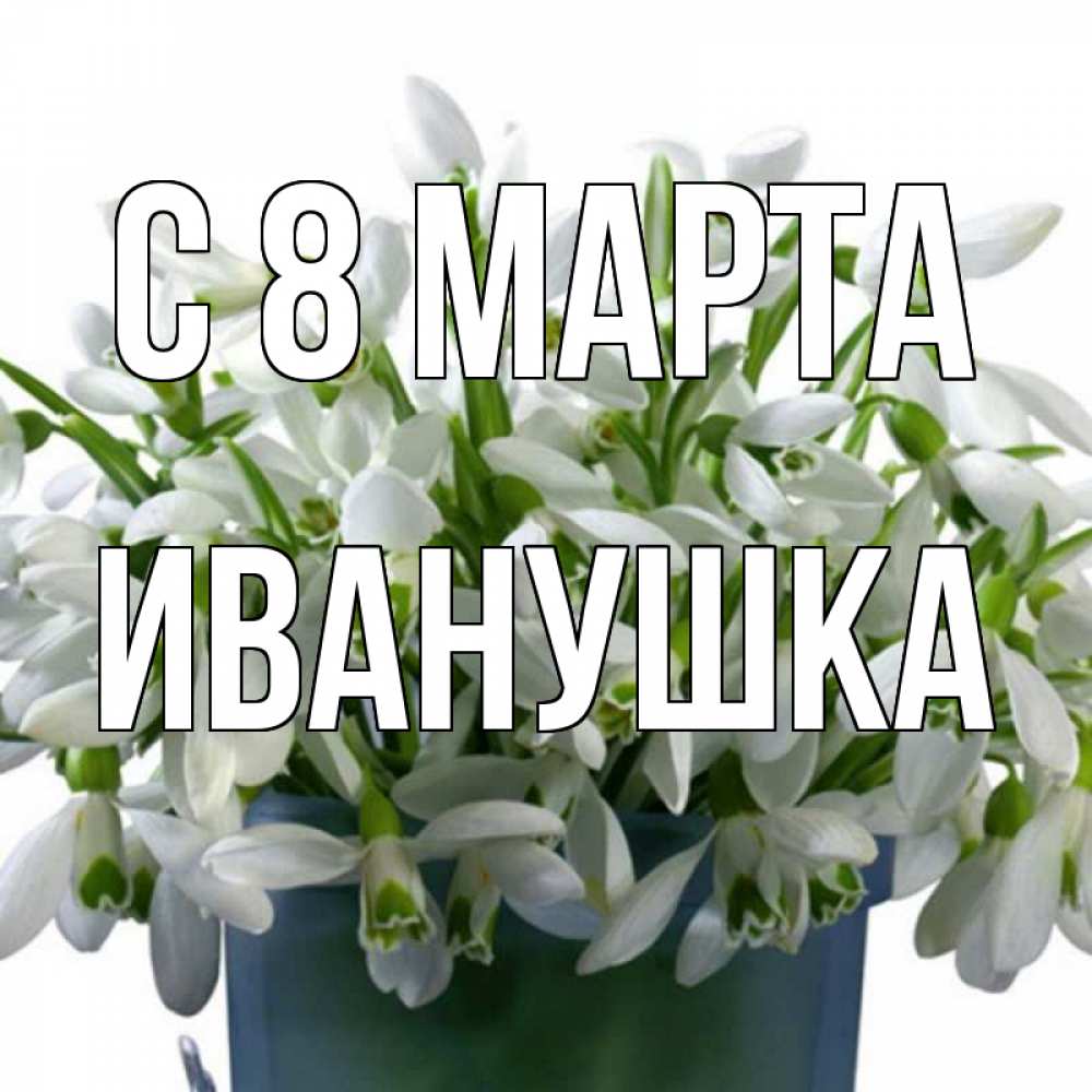 Картинка С 8 марта, Иванушка
