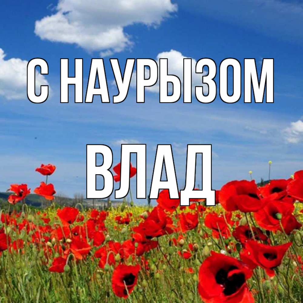 Картинка С наурызом, Влад
