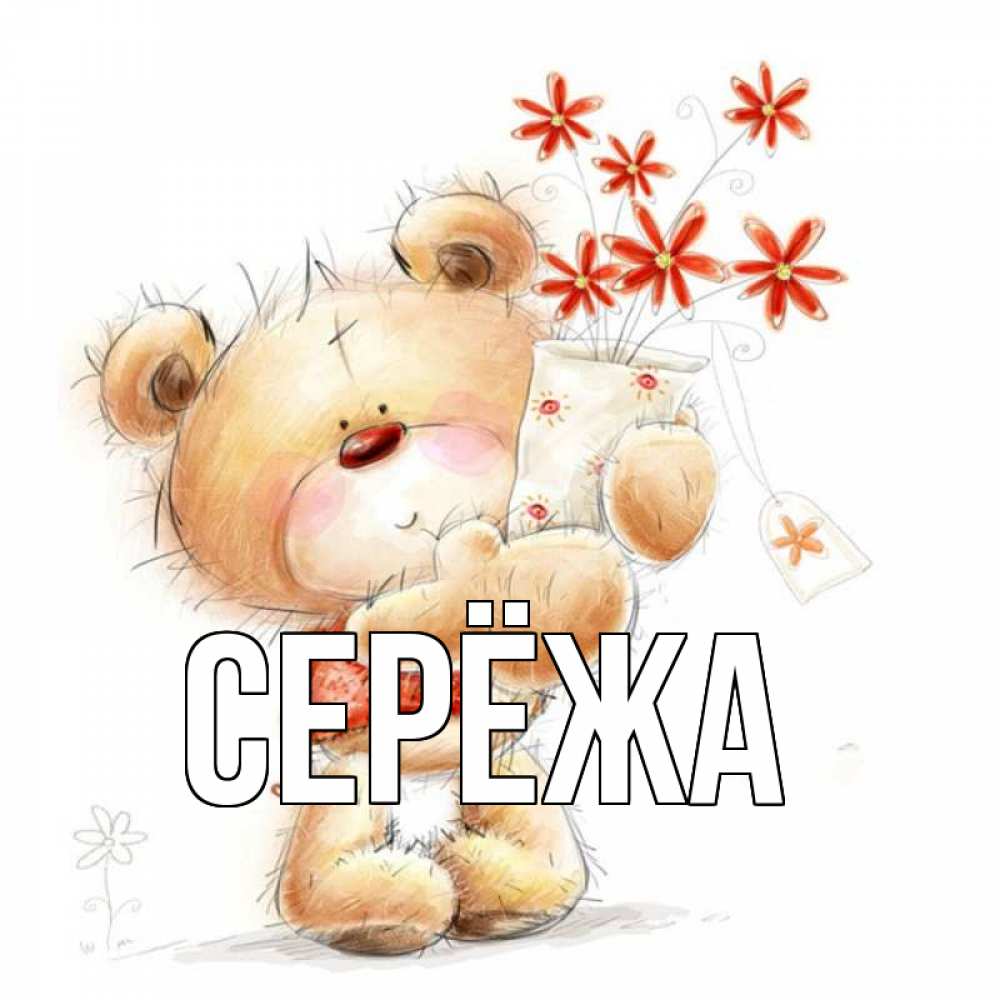 Открытка на каждый день с именем, Серёжа Главная рисунок Прикольная открытка с пожеланием онлайн скачать бесплатно 