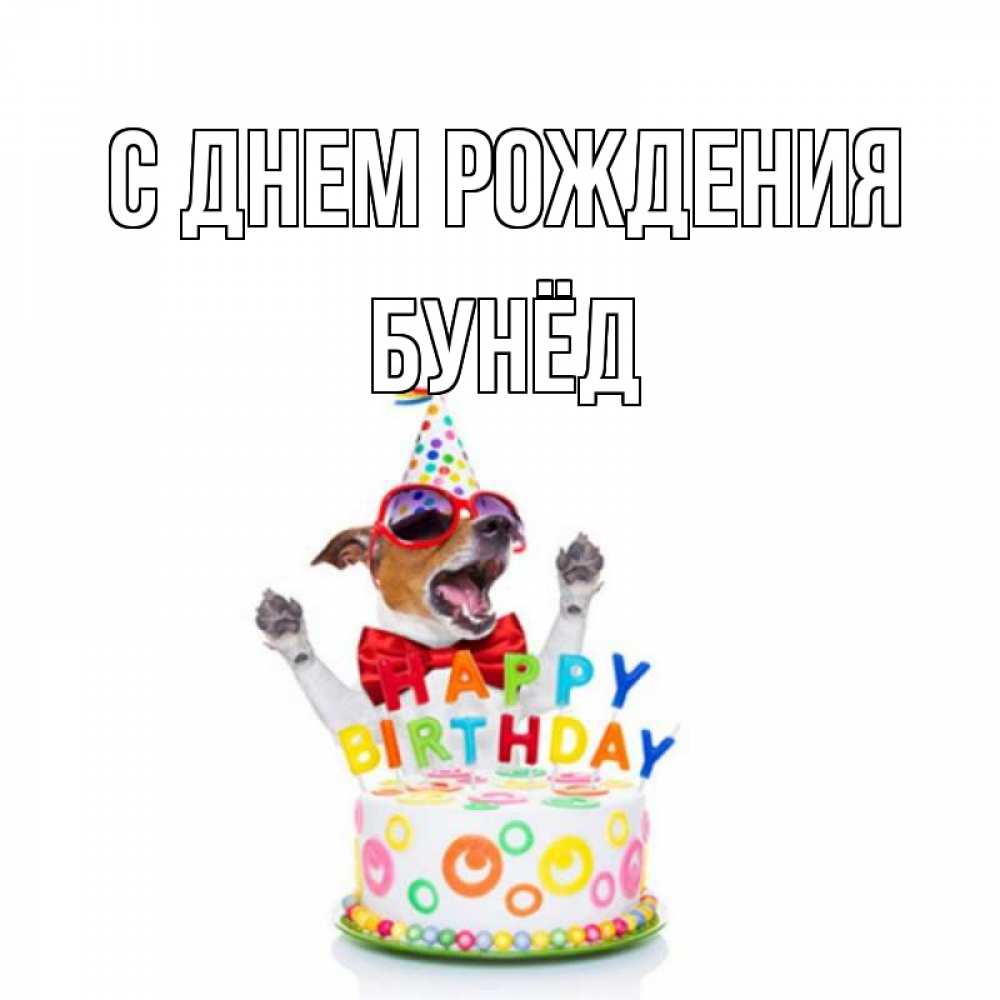 Картинка С днем рождения, Бунёд