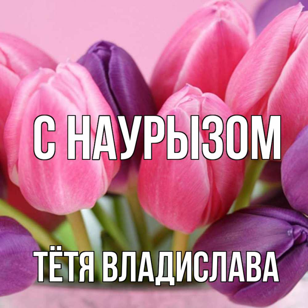 Открытка на каждый день с именем, Тётя-Владислава С наурызом маме 1 Прикольная открытка с пожеланием онлайн скачать бесплатно 