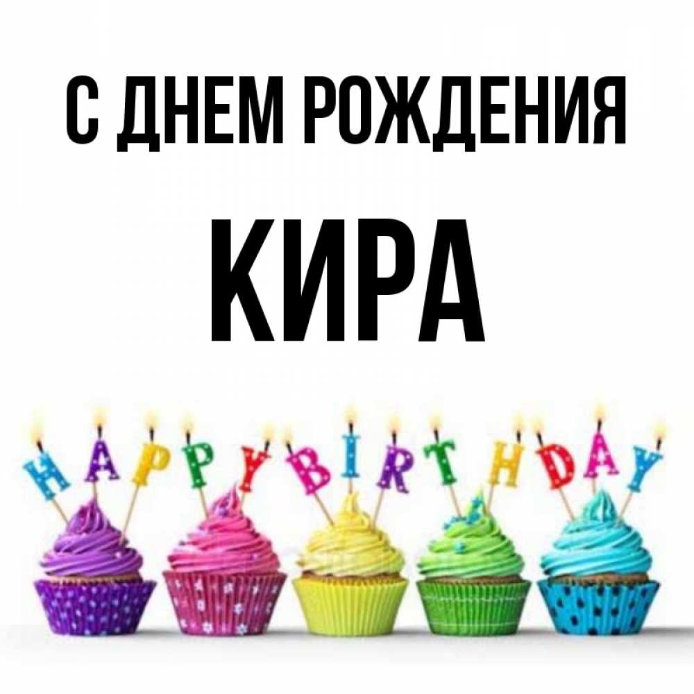 С днем рождения кирочка картинки красивые