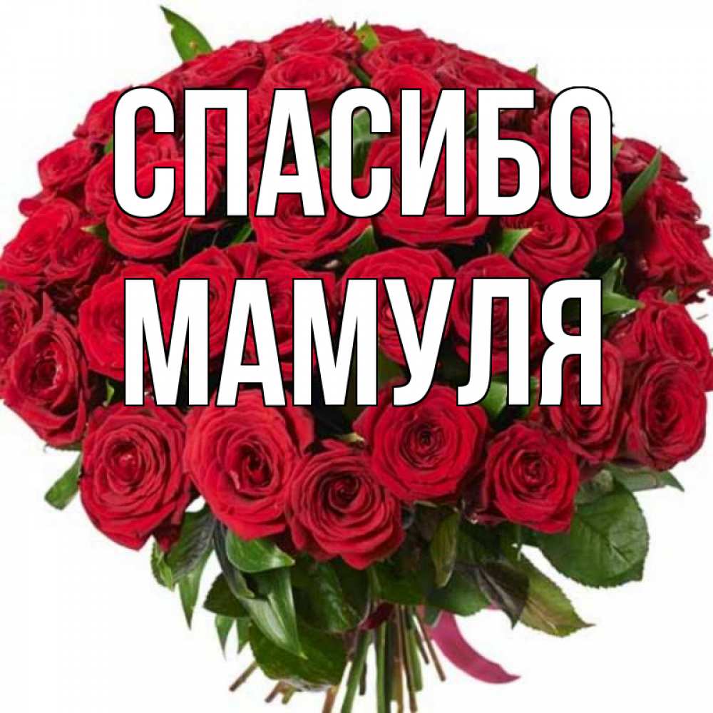 Открытка Спасибо Танечка