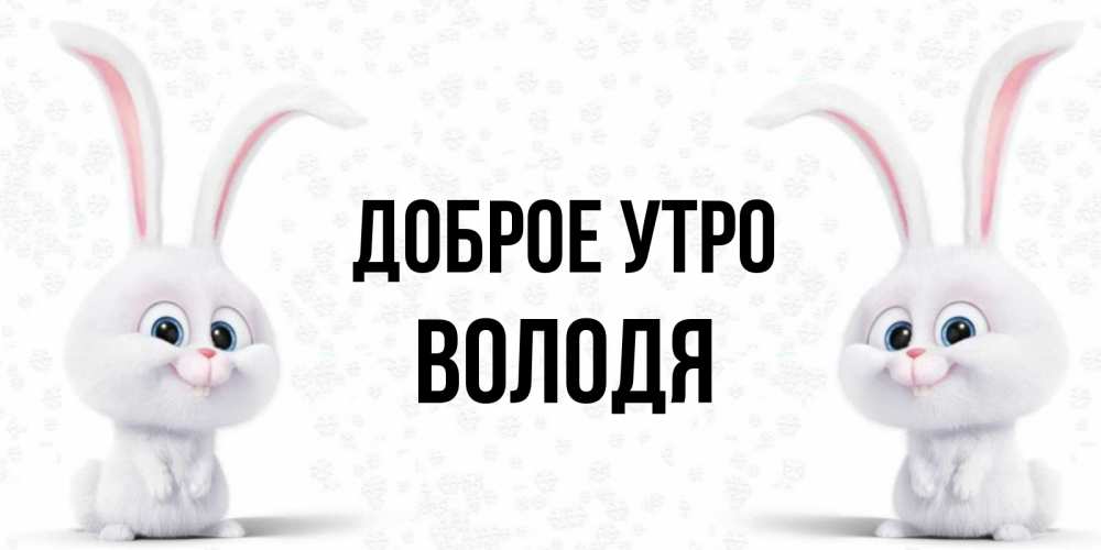 Доброе утро володя картинки красивые