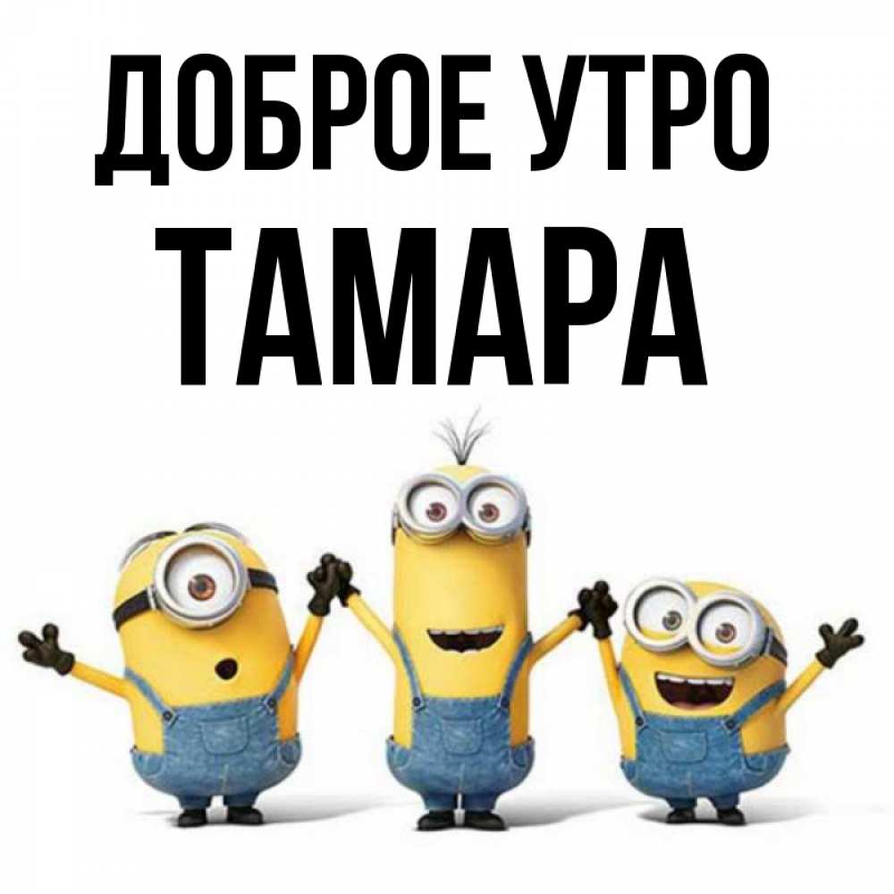 Открытка тамара доброе утро, юриста