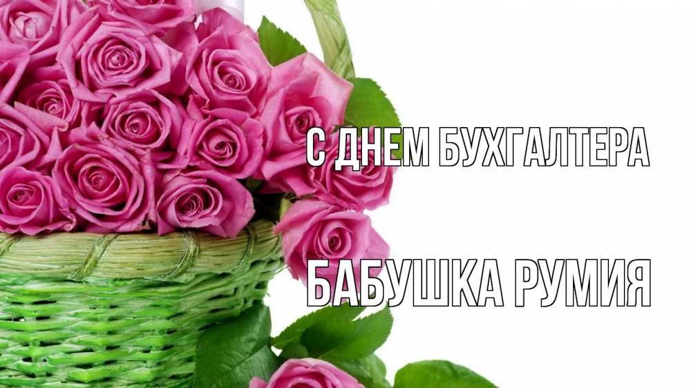 Открытка на каждый день с именем, Бабушка-Румия С днем бухгалтера с днем бухгалтера Прикольная открытка с пожеланием онлайн скачать бесплатно 