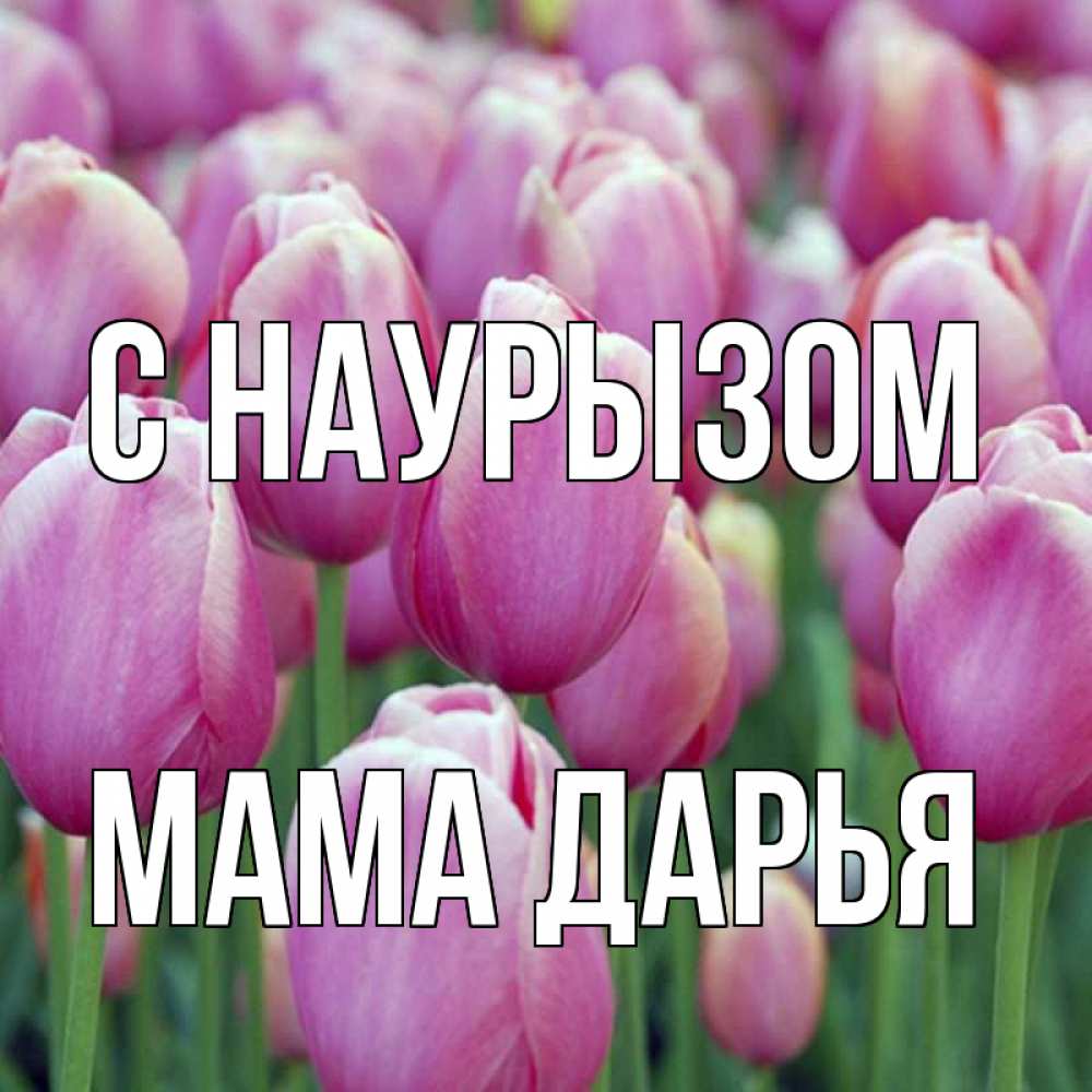 Открытка на каждый день с именем, Мама-Дарья С наурызом праздник весны наурыз 69 Прикольная открытка с пожеланием онлайн скачать бесплатно 