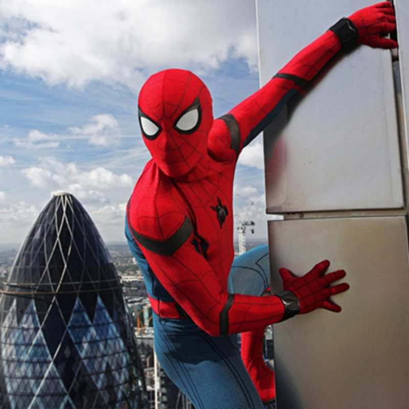 Открытка От человека паука  Марвел  С юбилеем 